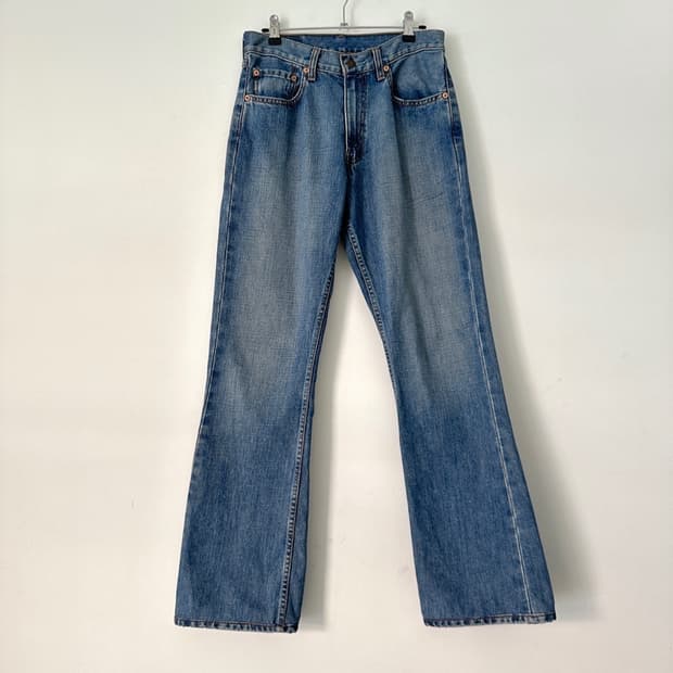 LEVI'S 550 seimi boots cut denim pants