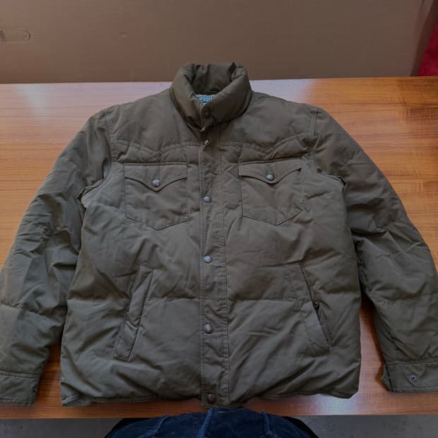 폴로 웨스턴 다운 파카 xl