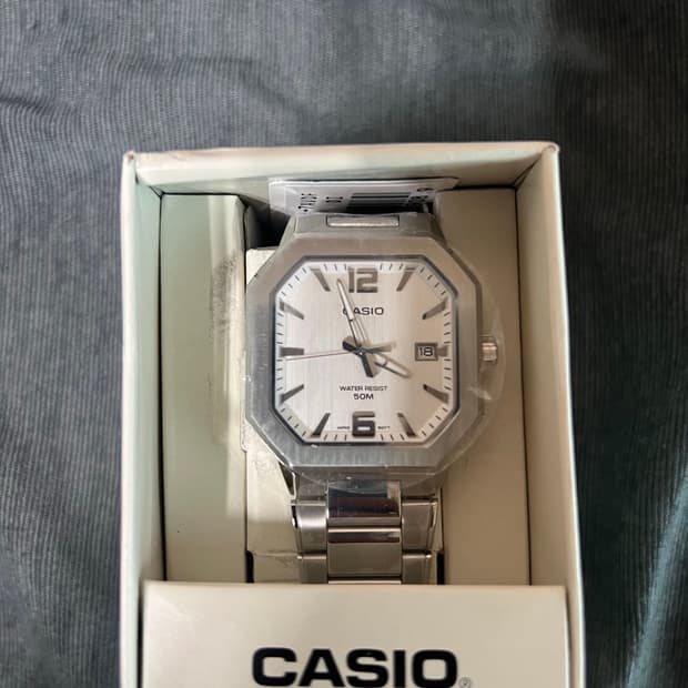 정품 새상품 카시오 파텍필립 맛 MTP-B195D-7AV
