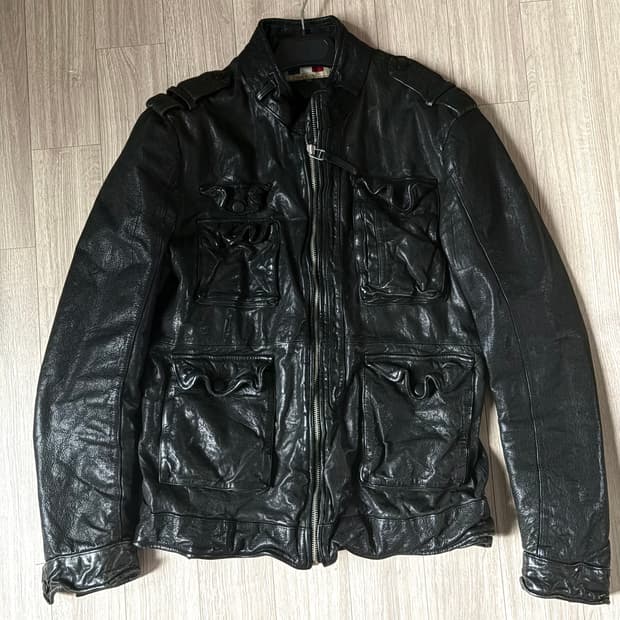lambskin leather jacket