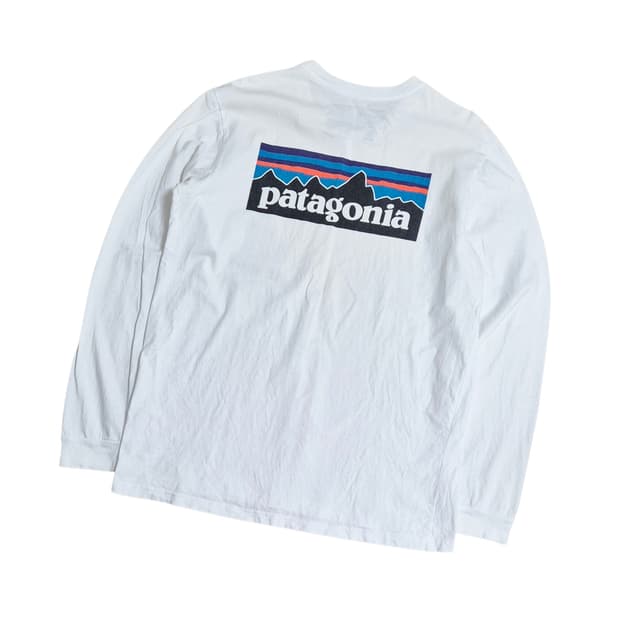 파타고니아 빅로고 긴팔티