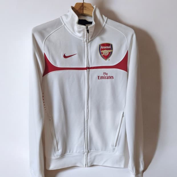 (희귀매물) 여성 아스날 화이트 져지 S