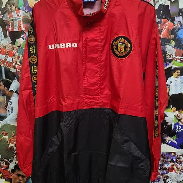 맨체스터유나이티드 90s 빈티지 아노락