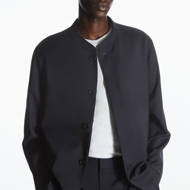 COS 그랜대드 카라 블레이저