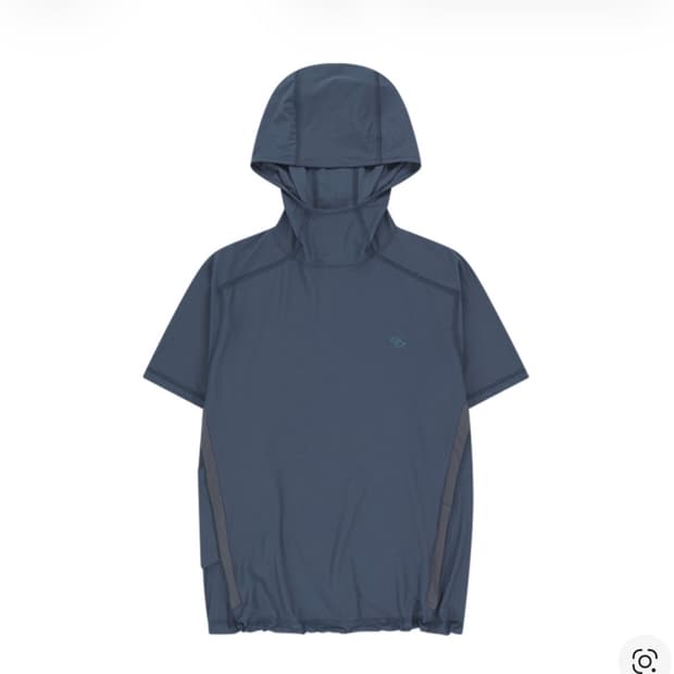 (구매) 산산기어 후디드 포켓 티셔츠 블루 - 25SS