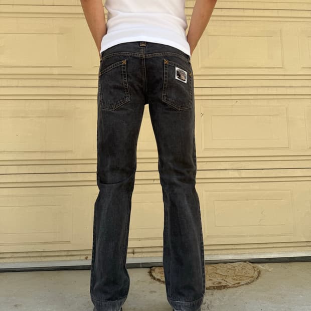 Dolce&Gabbana 00s straight plate jeans