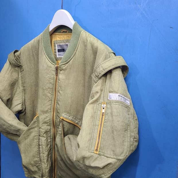 희귀템 이태리 미첼로티 ma1봄버항공자켓