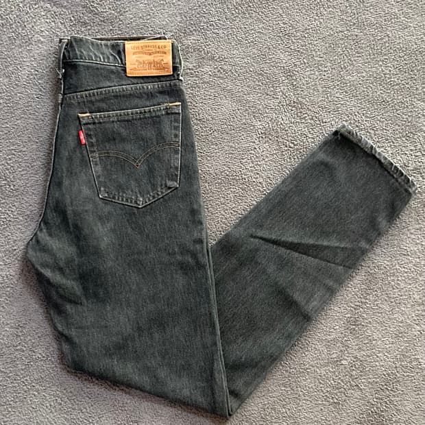 리바이스 블랙진 데님팬츠 SIZE 31