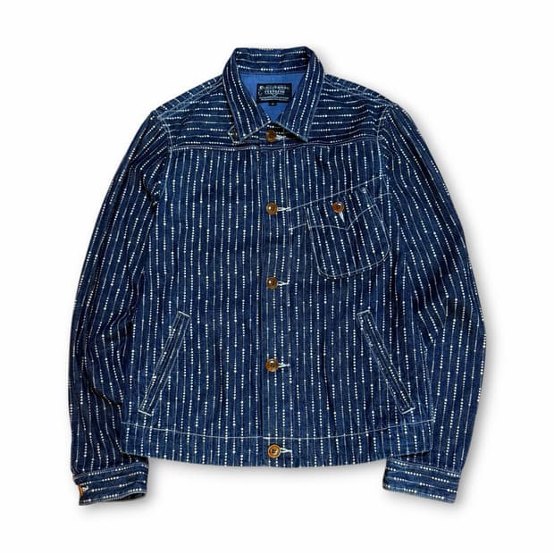 Schott 쇼트 브로스 와바슈 데님 워크 자켓