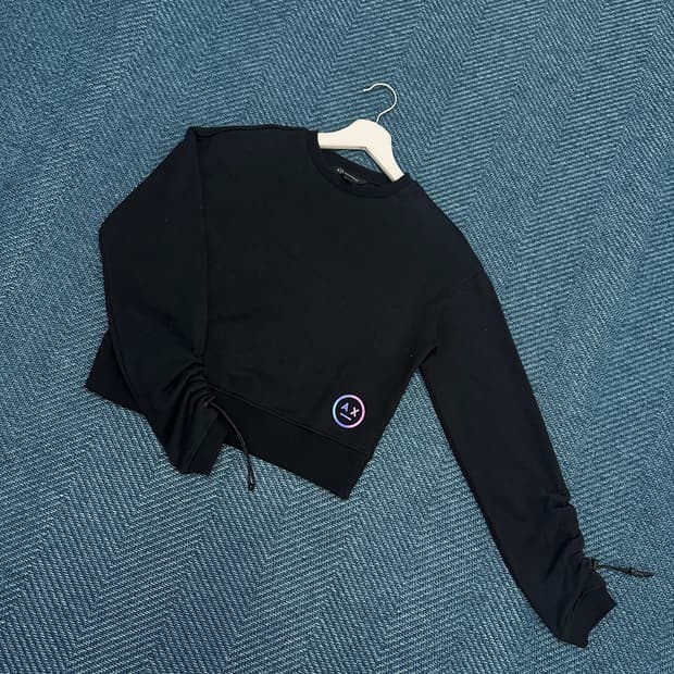 [여성XS] 아르마니익스체인지 맨투맨