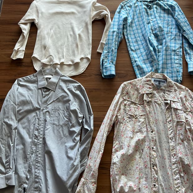 남성 상의 세트 일괄