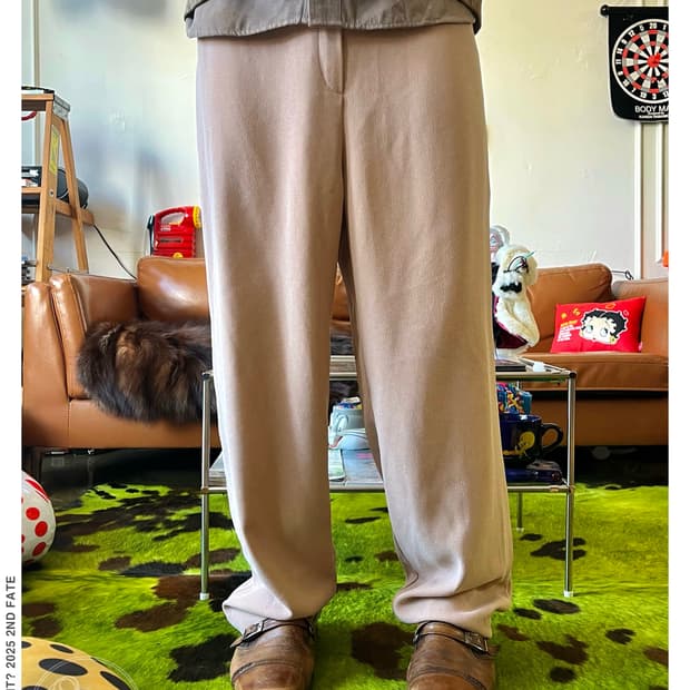 Jpn Vintage Genderless Wide Trouser