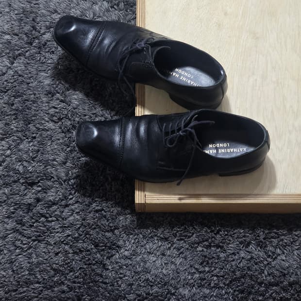 Katharine Hamnett London leather shoes