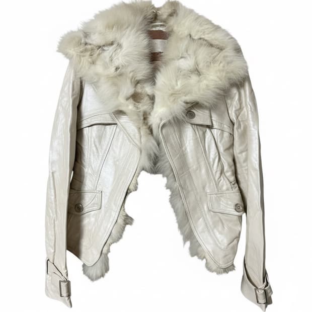 GGPX 폭스퍼 양가죽 자켓 M