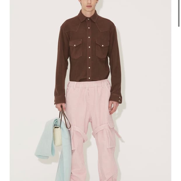 노앙 브라운 웨스턴 셔츠