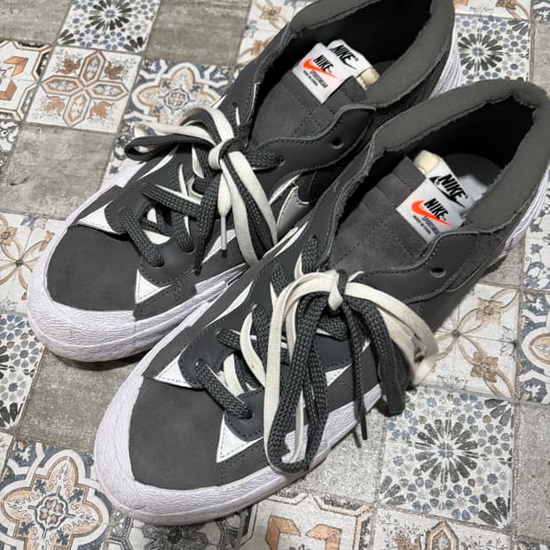 나이키 사카이 블레이저 아이언그레이 310사이즈