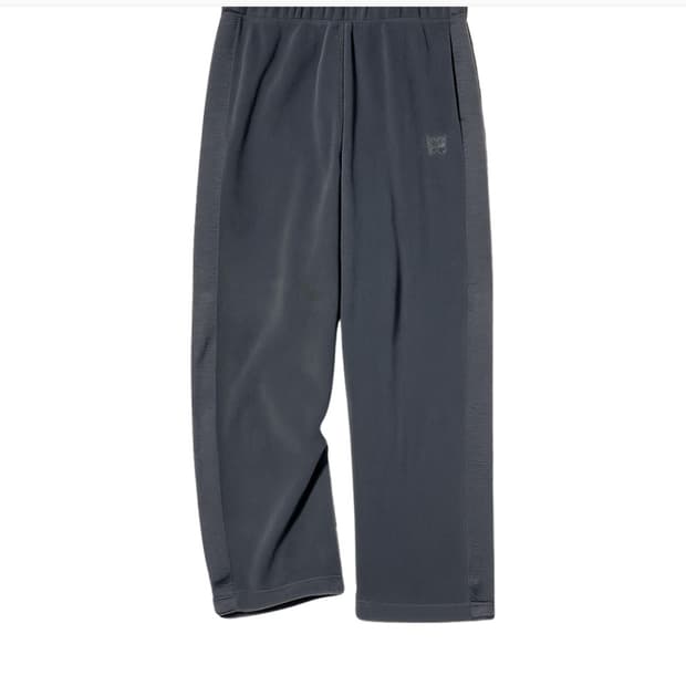 유니클로 x 니들스 와이드 팬츠 다크 그레이 M