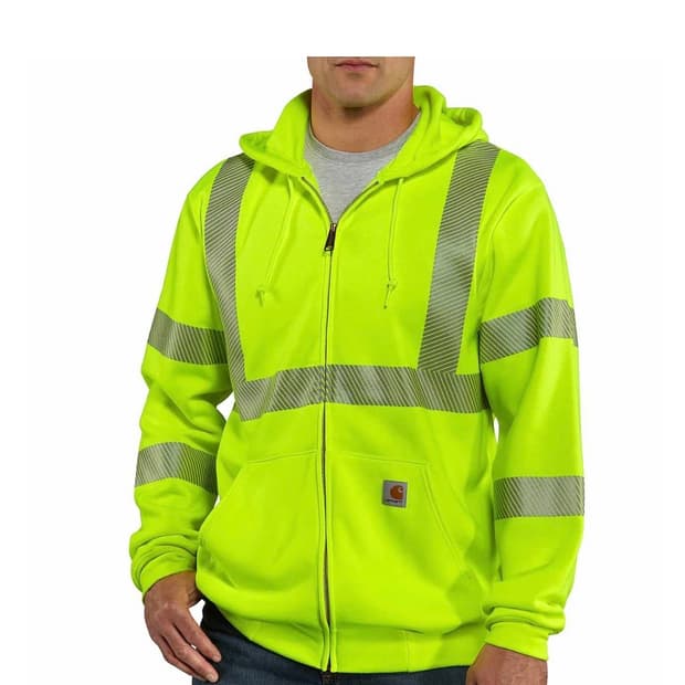 90s 칼하트 후드집업 high visibility hoodie