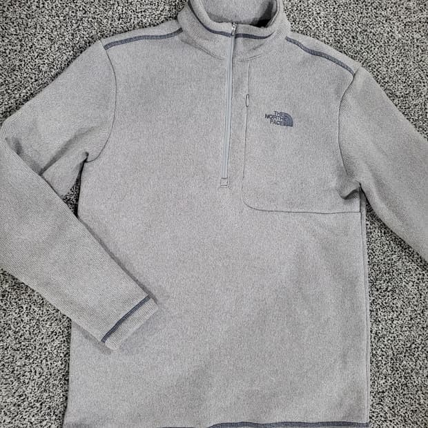 노스페이스 하프집 플리스 