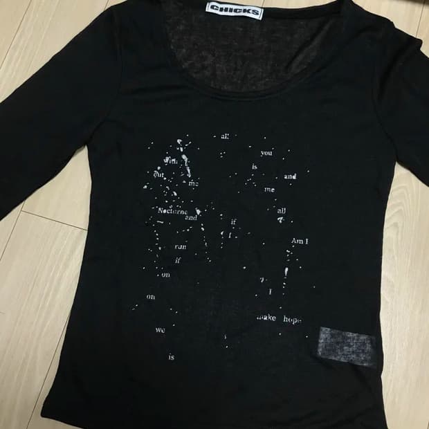 (새상품) 칙스 긴팔티