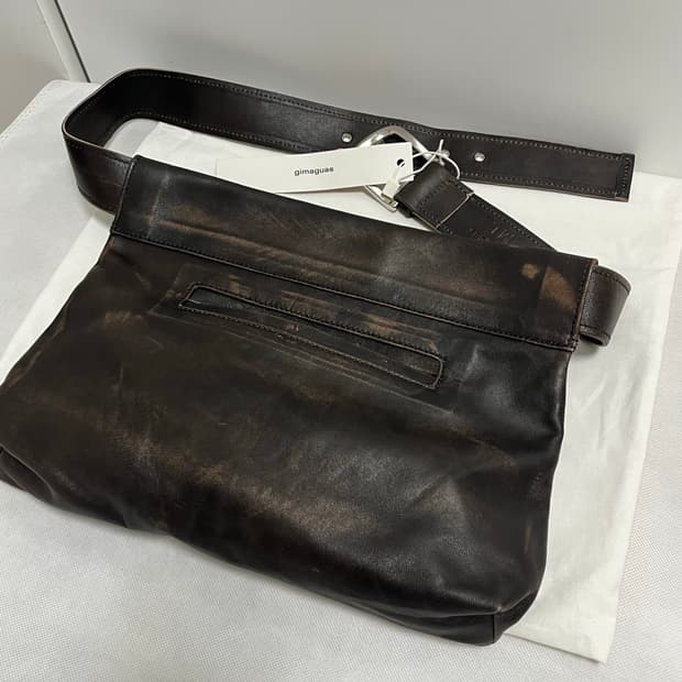 [M/L]기마구아스 포켓 벨트/숄더백