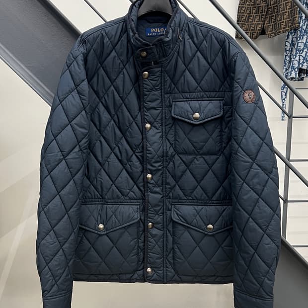 폴로 랄프로렌 23FW 네이비 퀼팅 자켓