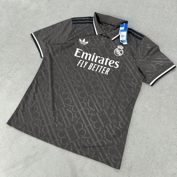 아디다스 레알마드리드 져지 XL 회색