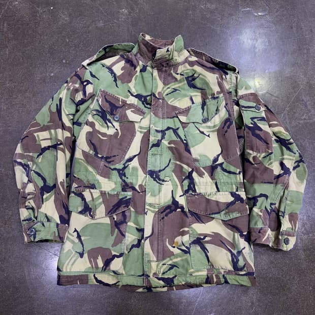 스모크 컴뱃 영국군 야상 필드자켓 카모 1 사이즈
