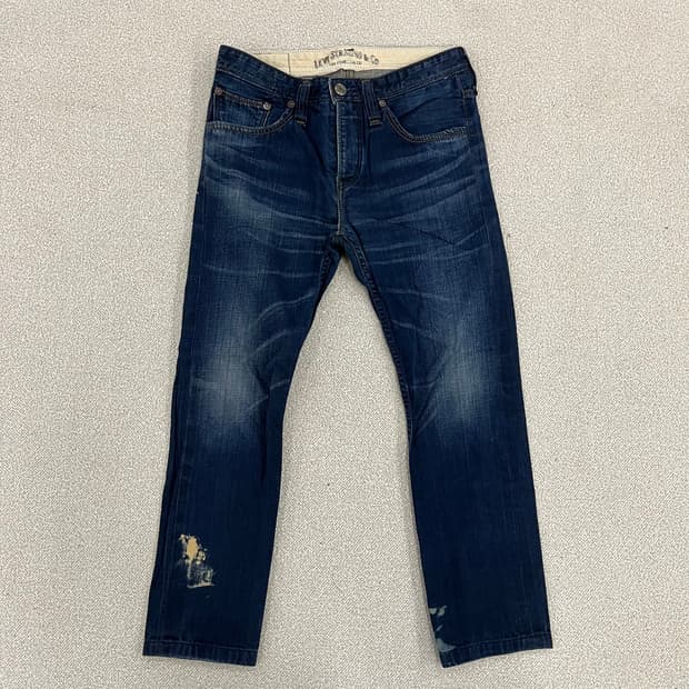 [32] 리바이스 504 스트레이트핏 데님 청바지 0120M1