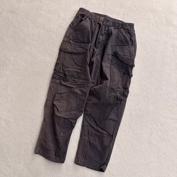 실측확인 빈티지 카고 바지 0630T2