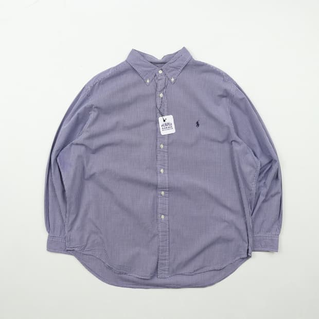 폴로 체크 셔츠 2XL A928