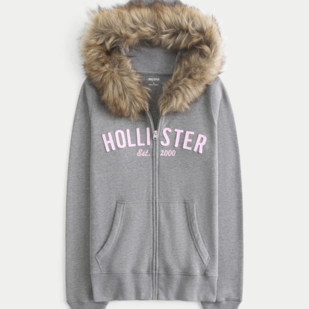 홀리스터 스웻 후드집업 m 딱붙 y2k