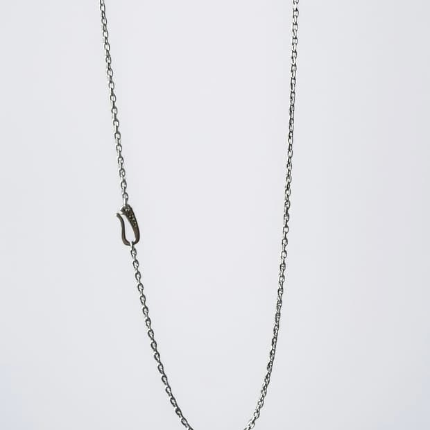 2mm 실버925 훅클라스프 체인목걸이 / 유니섹스 실버 체인목걸이