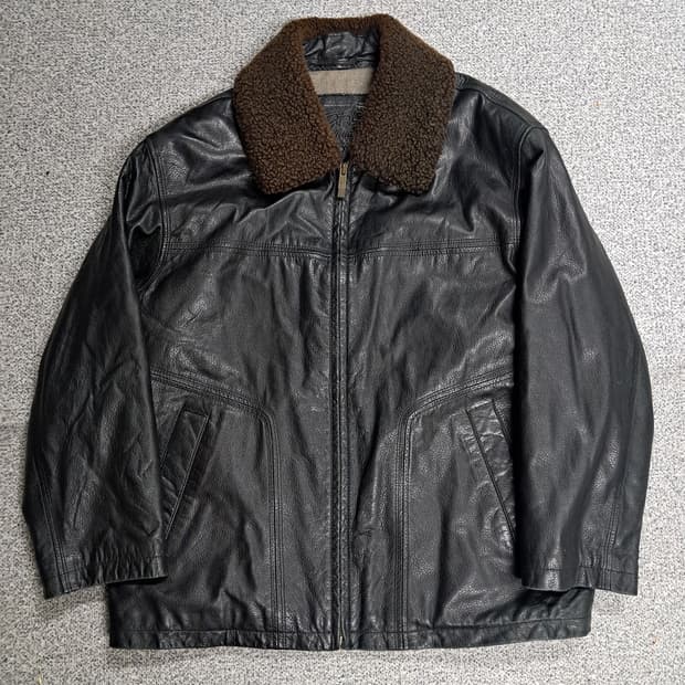 빈티지가죽 자켓