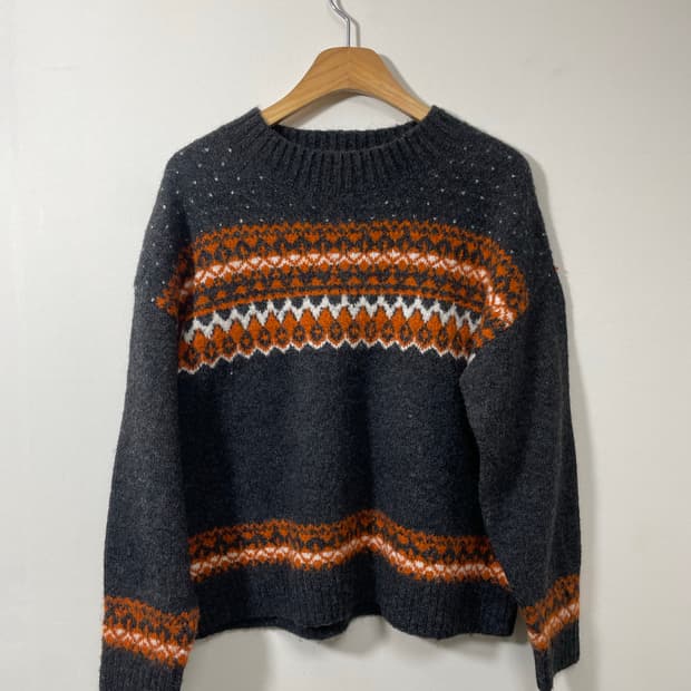 지유GU 노르딕 니트 L - K13 