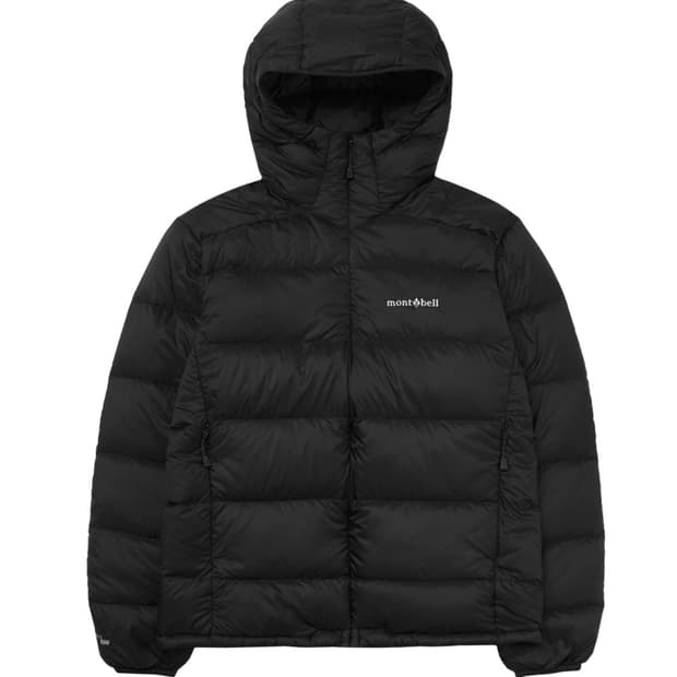몽벨 라이트 알파인 다운 파카 블랙 L