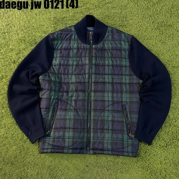 폴로 체크 자켓