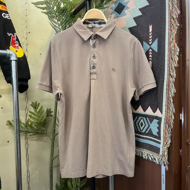 버버리 반팔 코튼 카라티 #csz697