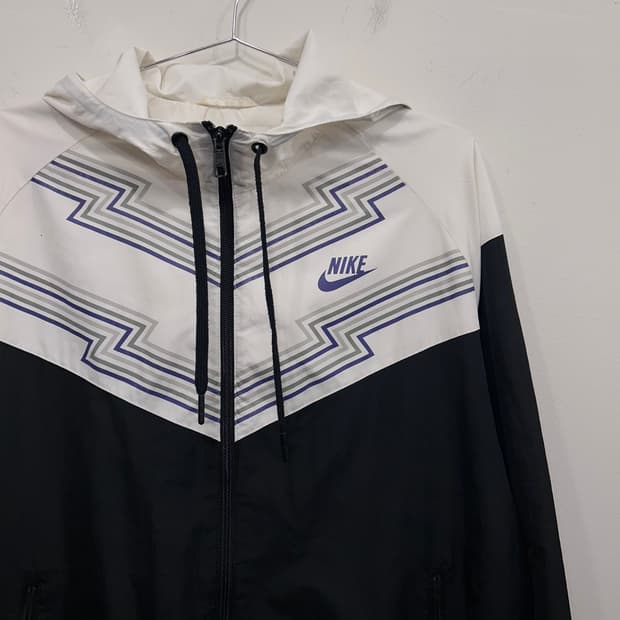 나이키 올드스쿨 이너메쉬 래글런 후드 바람막이