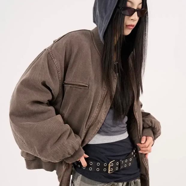 라우코하우스 쿠퍼 빈티지 오버 피그먼트 점퍼