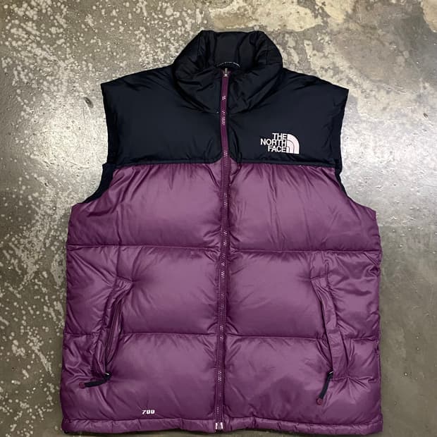 노스페이스 눕시 조끼 퍼플 100 L 