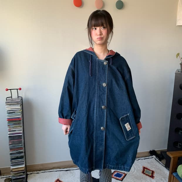 denim patchwork jacket