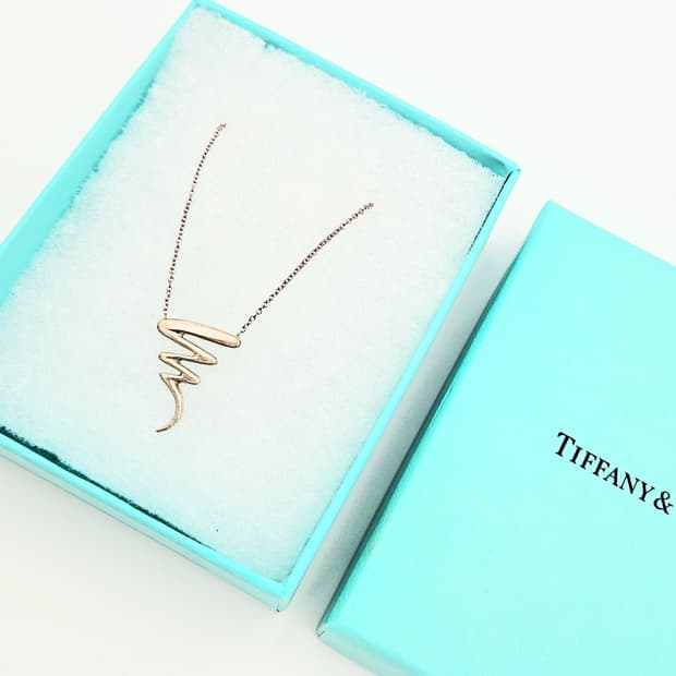 티파니 앤코 팔로마 피카소 스크리블 펜던트 목걸이