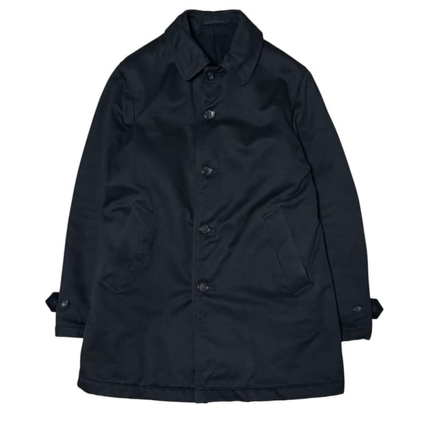 [S] 꼼데가르송 옴므 05AW 플리스 안감 맥 코트