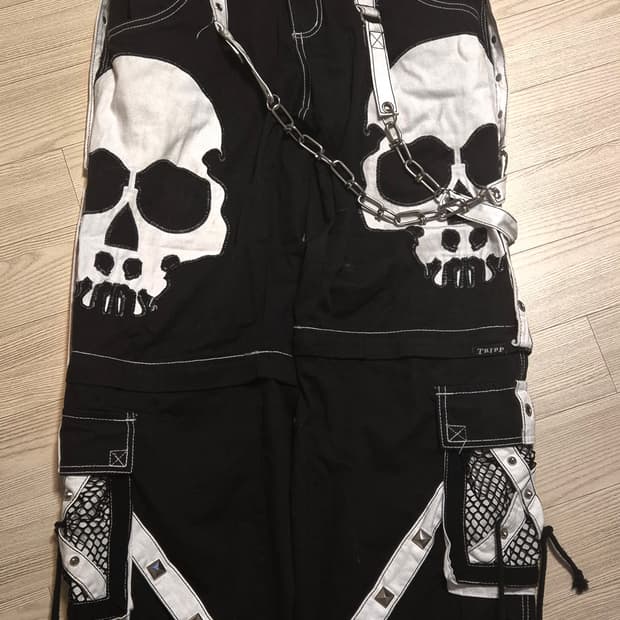 TRIPP NYC 스케어 다크 스트릿 팬츠