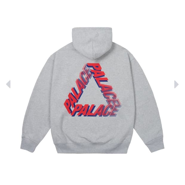 새상품Palace Speed P3 Hood Grey Marl - 25S