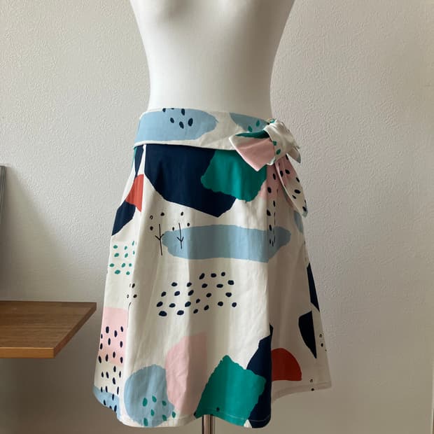 POU DOU DOU 패턴 스커트