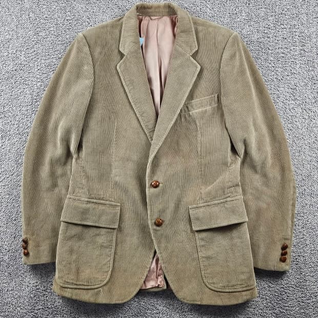 헨리 코듀로이 더블 베이직 블레이저 자켓 ( 42 ) / 10965