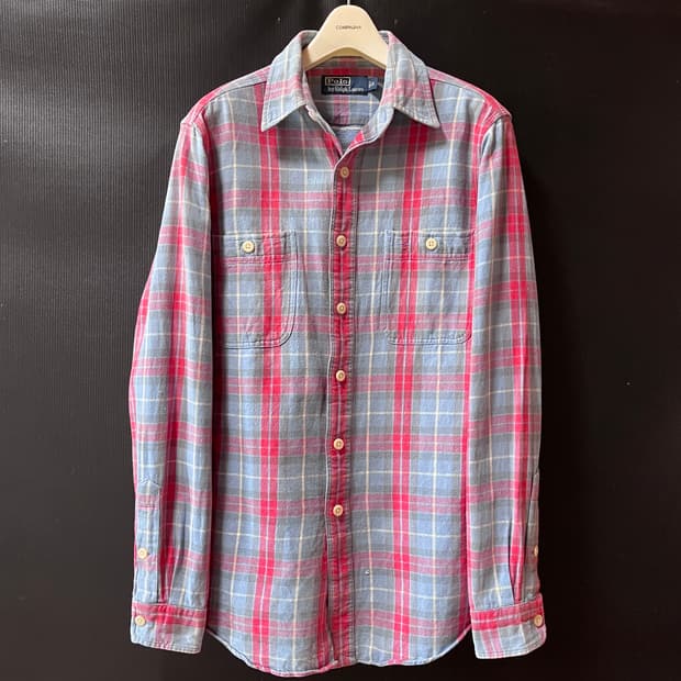 폴로 아웃도어 워크셔츠 플란넬 셔츠