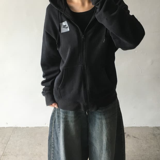 나이키 박스로고 후드집업